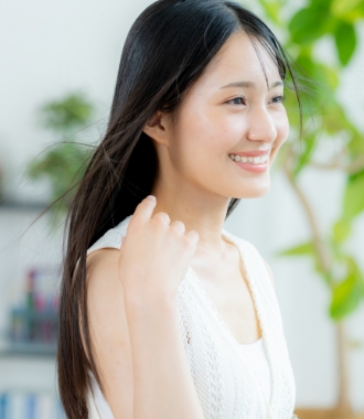 自然でやわらかい仕上がり