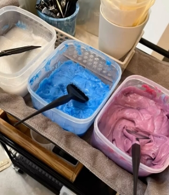 髪と頭皮にやさしい薬剤